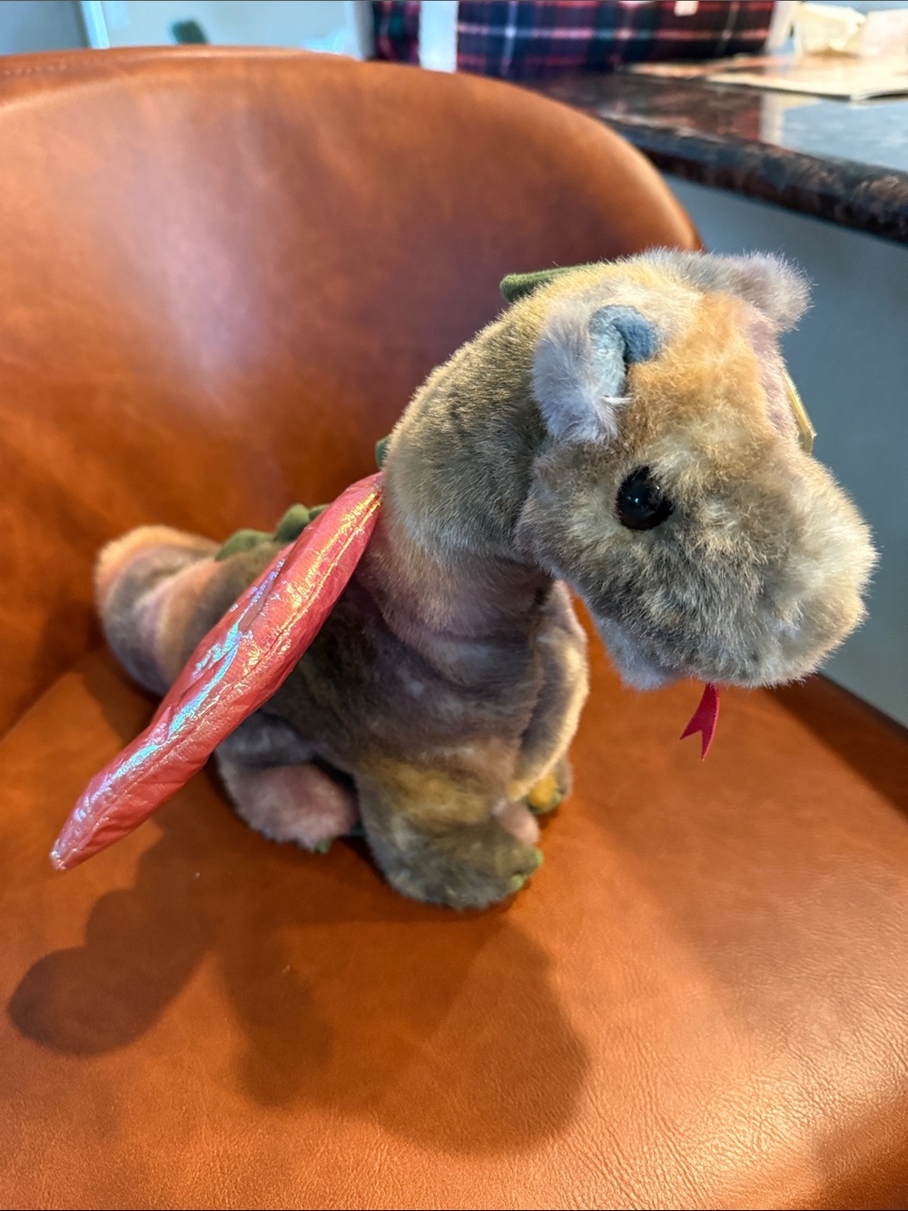 Retired Ty Beanie Buddies Scorch the Dragon